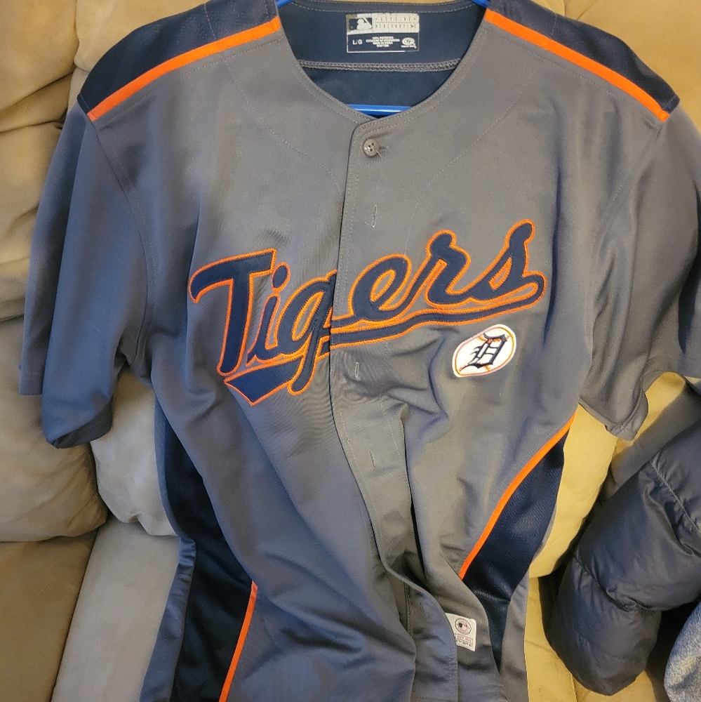 Detroit Tigers blank jersey